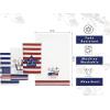 PurpleEssences 4th of July Assorted Kitchen Towels 100% Cotton – Pack of 4-18×28 Inches – Independence Day Indoor Decorations – Labor Day – Let Freedom Ring Stripe Flag America(Let Freedom Ring Stripe Flag America)