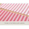 PurpleEssences 4th of July Striped Placemats, Set of 4, Washable Double Layer Woven placemat for Dining Table and Kitchen – 13 x 19 Inch – Labor Day – Red Blue and White(Homestead Stripe – White With Red Stripes)