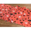 PurpleEssences Black & Orange Halloween Table Runner, 14″x72″, Haunted House Tree Ghost Witch Spooky Decor, Cotton Halloween Kitchen Decor for Dinner Party(14″ X 72″)