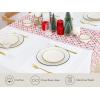 PurpleEssences Christmas Carnival Table Runner 14 x 72 inch Seasonal Winter Xmas Holiday Farmhouse Style Table Decoration – Christmas Carnival(Christmas Carnival)