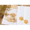 PurpleEssences Cotton Kitchen Towels Set of 2 – Absorbent Dish Towels Set Tea Towels Bar Towels Multipurpose Kitchen Linen, Drying Dish Hand Towels 16 x 28 Inch (Puppy & Paw)(Puppy & Paw)