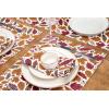 PurpleEssences Fall Harvest Decor Thanksgiving Napkins, 18×18 Fall Cloth Napkins Set of 6, 100% Cotton Autumn Fall Leaves Dinner Napkins for Farmhouse Kitchen, Maple Leaves(Fall Garden)