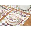 PurpleEssences Fall Harvest Decor Thanksgiving Napkins, 18×18 Fall Cloth Napkins Set of 6, 100% Cotton Autumn Fall Leaves Dinner Napkins for Farmhouse Kitchen, Maple Leaves(Autumn Leaves)
