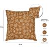 PurpleEssences Fall Pillow Covers 18×18 – Set of 2 Autumn Throw Cushion Cases with Autumn Leaves – Farmhouse Thanksgiving Decor for Sofa, Couch, Home, or Outdoor Use (Jora, 18 x 18 Inch)(Jora)
