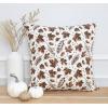 PurpleEssences Fall Pillow Covers 18×18 – Set of 2 Autumn Throw Cushion Cases with Autumn Leaves – Farmhouse Thanksgiving Decor for Sofa, Couch, Home, or Outdoor Use (Jora, 18 x 18 Inch)(Fall Dream)
