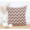 PurpleEssences Fall Pillow Covers 18×18 – Set of 2 Autumn Throw Cushion Cases with Autumn Leaves – Farmhouse Thanksgiving Decor for Sofa, Couch, Home, or Outdoor Use (Jora, 18 x 18 Inch)(Fall Maze)