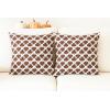 PurpleEssences Fall Pillow Covers 18×18 – Set of 2 Autumn Throw Cushion Cases with Autumn Leaves – Farmhouse Thanksgiving Decor for Sofa, Couch, Home, or Outdoor Use (Jora, 18 x 18 Inch)(Fall Maze)