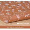 PurpleEssences Fall Pumpkin Placemats – Set of 4, 13×19 Inch, 100% Cotton, Washable Autumn Table Mats for Thanksgiving, Kitchen, Dining & Party Decor – Pumpkin Spice(Pumpkin Spice)