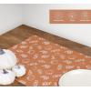 PurpleEssences Fall Pumpkin Placemats – Set of 4, 13×19 Inch, 100% Cotton, Washable Autumn Table Mats for Thanksgiving, Kitchen, Dining & Party Decor – Pumpkin Spice(Pumpkin Spice)