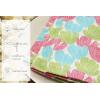 PurpleEssences Floral Cloth Napkins – Set of 6, 18×18 Inch – 100% Cotton, Soft, Durable & Washable – Perfect for Everyday Dining – Fall Thanksgiving – Blue Floral(Tulip)