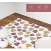 PurpleEssences Maple Leaves Fall Placemats Set of 4, 13×19-In Autumn Fall Table Placemats, Washable Cloth Table Mats, Thanksgiving Placemats for Party Dining Decor, Aurelia(Autumn Leaves)