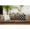 PurpleEssences Modern Pattern Spring Summer Easter Sofa Pillow Covers, Set of 4 Pillow Covers 18×18 – Decorative Geometric Throw Pillow Cushion Case for Indoor Outdoor, Car – Square Sage Green, Square(Black)