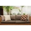 PurpleEssences Modern Pattern Spring Summer Easter Sofa Pillow Covers, Set of 4 Pillow Covers 18×18 – Decorative Geometric Throw Pillow Cushion Case for Indoor Outdoor, Car – Square Sage Green, Square(Brown)