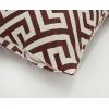 PurpleEssences Modern Pattern Spring Summer Easter Sofa Pillow Covers, Set of 4 Pillow Covers 18×18 – Decorative Geometric Throw Pillow Cushion Case for Indoor Outdoor, Car – Square Sage Green, Square(Brown)