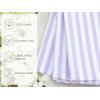 PurpleEssences Plain Striped Cloth Napkins – Set of 12-100% Cotton – 18 x 18 Inch – Fall Thanksgiving – Perfect Everyday Use Dinner Napkin – Aqua Blue White(Lavender White)
