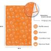 PurpleEssences Pumpkin Cotton Kitchen Towels Set of 2 – Absorbent Dish Towels Set Tea Towels Bar Towels Multi Purpose Kitchen Linen, Drying Dish Hand Towels 16 x 26 Inch – Vibrant Give Thanks(Pumpkin)