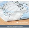 PurpleEssences Pumpkin Table Placemats Set of 4, 13×19 Inch, Cotton, Washable Cloth Table Mats, Ideal for Fall, Thanksgiving Harvest Table Décor with Festive Charm – Pumpkin Plaid Orange(Pumpkin Plaid- Blue)