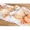 PurpleEssences Pumpkin Table Runner, Cotton 13×72 Inch Autumn Table Runner for Fall Outdoor & Indoor Party, Thanksgiving Table Runners for Kitchen Dining Table – Pumpkin Stack Plaid Blue(Pumpkin Stack Plaid Orange)