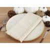 PurpleEssences Rust Cloth Napkins with Fringes, 100% Cotton Fall Thanksgiving Table Cloth Napkins, Set of 6 18×18 Inch Reusable Dinner Napkins for Parties and Weddings(Beige)