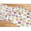 PurpleEssences Rust Jacquard Fall Table Runner Collection, 14×90-in Autumn Table Runner for Fall Harvest & Farmhouse Kitchen, Damask Cotton Thanksgiving Table Runners, Maple Leaves(Vibrant Fall Leaves)