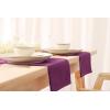PurpleEssences Set of 12 Cloth Dinner Napkins 100% Cotton 18×18 Inch – Soft Durable Washable – Ideal for Farmhouse Party Fall Thanksgiving – Perfect Everyday Use Table Linen – Burgundy(Purple)
