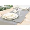 PurpleEssences Set of 12 Cloth Dinner Napkins 100% Cotton 18×18 Inch – Soft Durable Washable – Ideal for Farmhouse Party Fall Thanksgiving – Perfect Everyday Use Table Linen – Burgundy(Ash Grey)