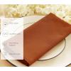 PurpleEssences Set of 12 Cloth Dinner Napkins 100% Cotton 18×18 Inch – Soft Durable Washable – Ideal for Farmhouse Party Fall Thanksgiving – Perfect Everyday Use Table Linen – Burgundy(Rust)