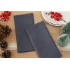 PurpleEssences Set of 12 Cloth Dinner Napkins 100% Cotton 18×18 Inch – Soft Durable Washable – Ideal for Farmhouse Party Fall Thanksgiving – Perfect Everyday Use Table Linen – Burgundy(Dark Gray)