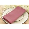 PurpleEssences Set of 12 Cloth Dinner Napkins 100% Cotton 18×18 Inch – Soft Durable Washable – Ideal for Farmhouse Party Fall Thanksgiving – Perfect Everyday Use Table Linen – Burgundy(Dusky Rose)