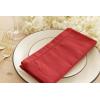 PurpleEssences Set of 12 Hemstitch Cloth Dinner Napkins 100% Cotton – Soft Durable Washable – Ideal for Wedding Fall Thanksgiving Halloween – Perfect Everyday Use Table Linen 18×18 – Black(Red)