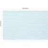PurpleEssences Stripe Kitchen Towels – Set of 6, 18×28 Inch – 100% Cotton, Absorbent & Reusable Dish Towels with Hanging Loop French-Inspired Style Fall Thanksgiving – Rust(Blue)