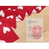PurpleEssences Valentines Day Table Runner Love Heart Table Decor, Indoor Outdoor Holiday Anniversary Decoration for Home 13 X 72 Inch – White – Red Heart(Red – White Heart)