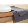 PurpleEssences Waffle Weave Kitchen Towel, 100% Cotton – 15 x 25 Inches, with Hanging Loop Ultra Soft Absorbent Quick Drying Dish Cloth, Tea and Hand Towels, 6 Pack – Fall Thanksgiving – Aqua Blue(Dark Grey)
