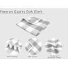 Waffle Weave Plaid Dish Cloths, 100% Cotton – 12 x 12 Inches, Ultra Soft Absorbent Quick Drying Dish Towels Buffalo Check Dish Rags for Kitchen, 8 Pack – Fall Thanksgiving – Black & White(Grey White)