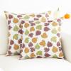 PurpleEssences Autumn Decorations Fall Porch Outdoor Throw Pillow Covers Décor Maple Leaves Farmhouse Cushion Cases 16 x 16 Inch Set of 2 for Home Couch Sofa Patio Bench – Maple Leaves(Autumn Leaves)