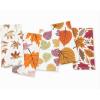 PurpleEssences Fall Harvest Décor Thanksgiving Set of 10 Cloth Dinner Napkins 100% Cotton 15×15 Inches – Autumn Farmhouse Kitchen – Assorted – Fall Leaves