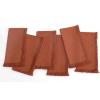 PurpleEssences Rust Cloth Napkins with Fringes, 100% Cotton Fall Thanksgiving Table Cloth Napkins, Set of 6 18×18 Inch Reusable Dinner Napkins for Parties and Weddings(Rust)