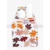 PurpleEssences Rust Jacquard Fall Table Runner Collection, 14×90-in Autumn Table Runner for Fall Harvest & Farmhouse Kitchen, Damask Cotton Thanksgiving Table Runners, Maple Leaves(Maple Leaves)