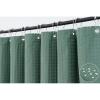 PurpleEssenecs Shower Curtain – Waffle Textured Heavy Duty Thick Fabric Shower Curtains for Bathroom, Luxury Weighted Cloth Bath Curtain – Fall Thanksgiving – 36″ W x 72″ L – Pack of 1 – Sage Green(Sage Green)