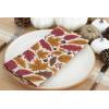 PurpleEssences Fall Harvest Decor Thanksgiving 100% Cotton Throw Pillow Cover (16×16 Inch Set of 2), Napkin (18×18 Inch Set of 6) – Fall Garden