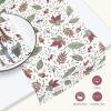 PurpleEssences Fall Table Runner Autumn Leaves Seasonal Decor for Kitchen & Dining Table, Table Centerpiece for Thanksgiving, Home, or Holiday Gatherings (Fall Maze, 13 x 90 Inch)(Sienna Sage)