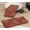 PurpleEssences Rustic Damask Maple Leaves Fall Napkin (18×18 Inch Set of 6), Table Runner (14×90 Inch Pack of 1) – Jacquard