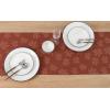 PurpleEssences Rustic Damask Maple Leaves Fall Napkin (18×18 Inch Set of 6), Table Runner (14×90 Inch Pack of 1) – Jacquard
