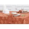 PurpleEssences Rustic Damask Maple Leaves Fall Tablecloth, 60×84 Inch Jacquard Cloth Autumn Harvest & Thanksgiving Tablecloth, Fall Tablecloths for Rectangle Tables(Damask Maple Leaves)