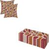 PurpleEssences Fall Harvest Decor Thanksgiving 100% Cotton Throw Pillow Cover (16×16 Inch Set of 2), Napkin (18×18 Inch Set of 6) – Fall Garden