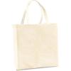 PurpleEssences Heavy-Duty Canvas Grocery Bag, Reusable Shopping Bags with 4 Inner Pockets, Washable Extra Large Canvas Bag with Long Shoulder Strap and Short Handle