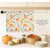 PurpleEssences Pumpkin Cotton Kitchen Towels Set of 2 – Absorbent Dish Towels Set Tea Towels Bar Towels Multi Purpose Kitchen Linen, Drying Dish Hand Towels 16 x 26 Inch – Pumpkin Patch(Pumpkin Patch)