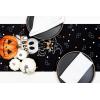 PurpleEssences Halloween Table Runner 13×72 Inch – Spooky Seasonal Decor for Kitchen & Dining Table – 100% Cotton, Table Centerpiece for Halloween Party Decoration – Day of The Death 1(Halloween Runner)
