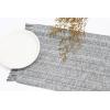 PurpleEssences Chambray Placemats with Fringes – 100% Cotton, Set of 4, 13×19 Inch, Thick Durable Table Mats for Dining, Kitchen, or Casual Farmhouse Tabletop Décor – Forest Green and H.White(Mineral Gray and H.white)