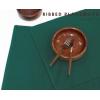 PurpleEssences Solid Ribbed Placemats 100% Cotton Place mats Set of 4, 13×19 Inch, Thick Durable Table Mats for Dining, Kitchen, or Farmhouse Tabletop Décor Christmas Holiday Winter – Forest Green(Forest Green)